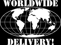 We deliver all over the world!